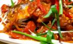 طريقة عمل سمك بصلصة البندورة